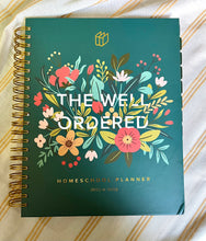 Load image into Gallery viewer, The Well Ordered Homeschool Planner (Blemished)

