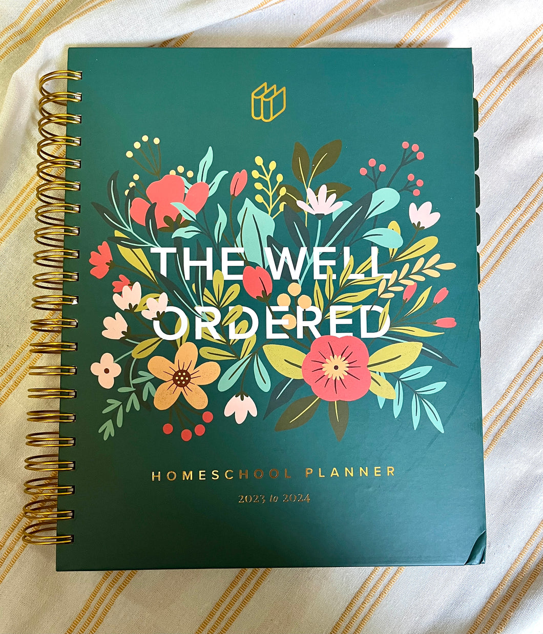 The Well Ordered Homeschool Planner (Blemished)