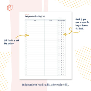 The Well Ordered Homeschool Planner - DIGITAL