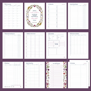 The Well Ordered Homeschool Planner Supplement Pages