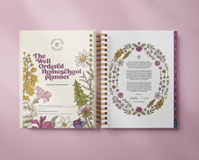 Load image into Gallery viewer, The Well Ordered Homeschool Planner - 2025-2026 Edition
