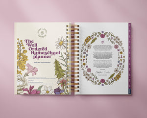 The Well Ordered Homeschool Planner - 2025-2026 Edition