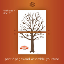 Load image into Gallery viewer, Gratitude Tree / Thanksgiving Tree Printable
