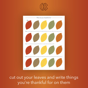 Gratitude Tree / Thanksgiving Tree Printable