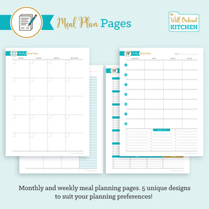 The Well Ordered Kitchen - PDF Printable Kitchen Planner